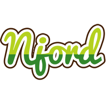 Njord golfing logo