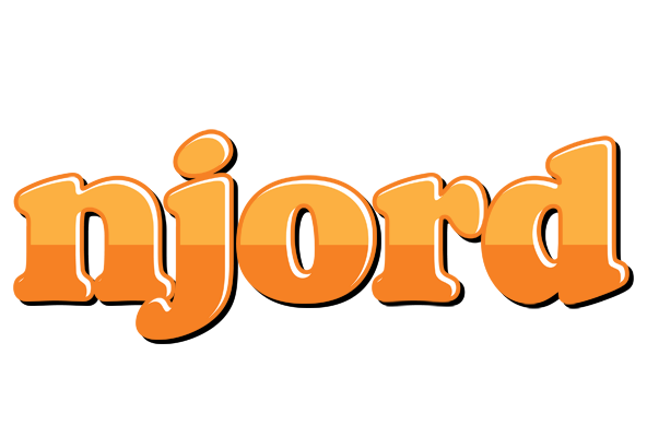 Njord orange logo