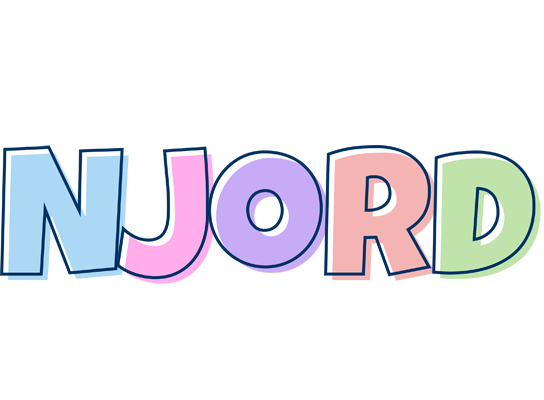 Njord pastel logo