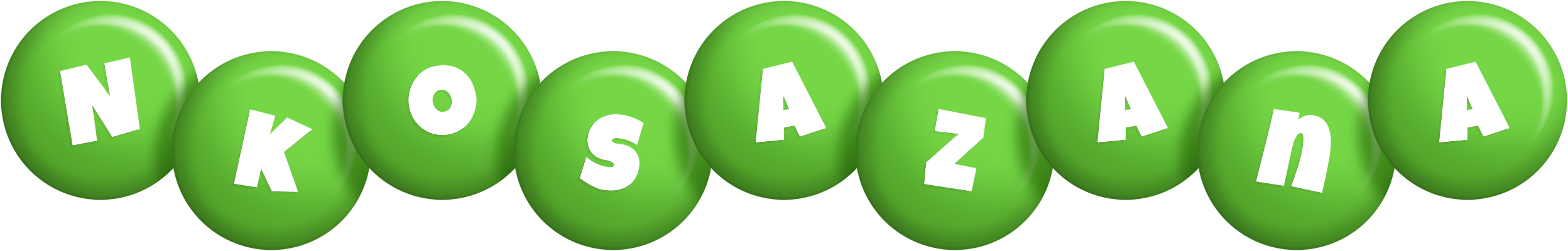 Nkosazana candy-green logo