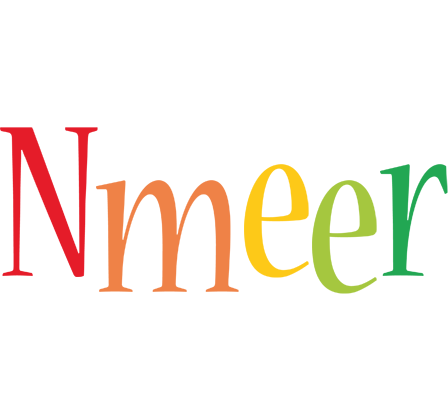 Nmeer birthday logo