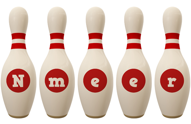 Nmeer bowling-pin logo