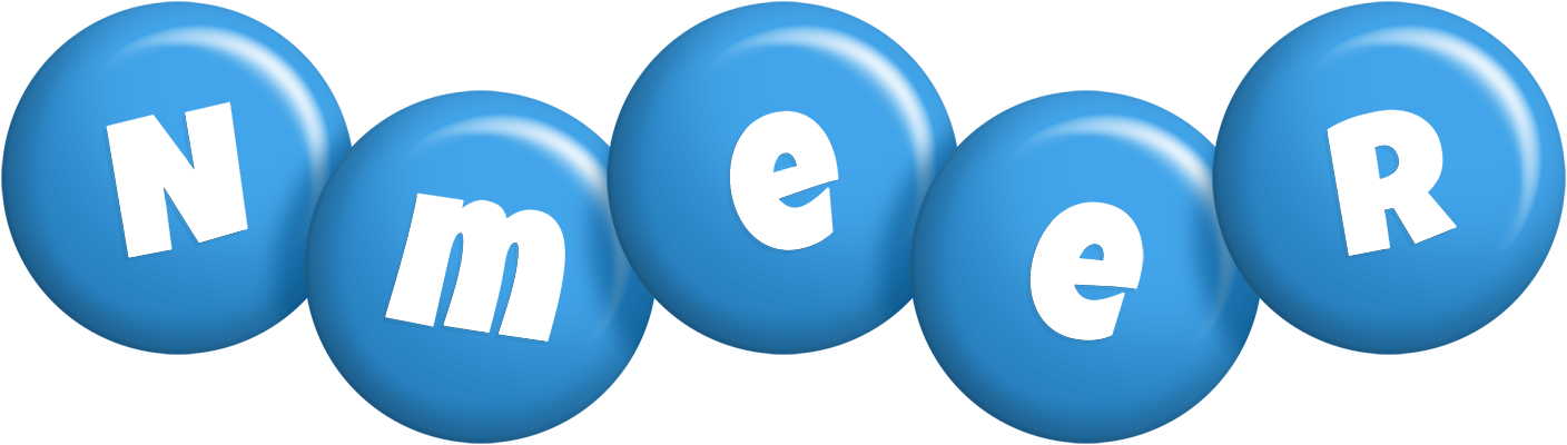 Nmeer candy-blue logo