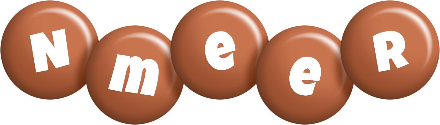 Nmeer candy-brown logo