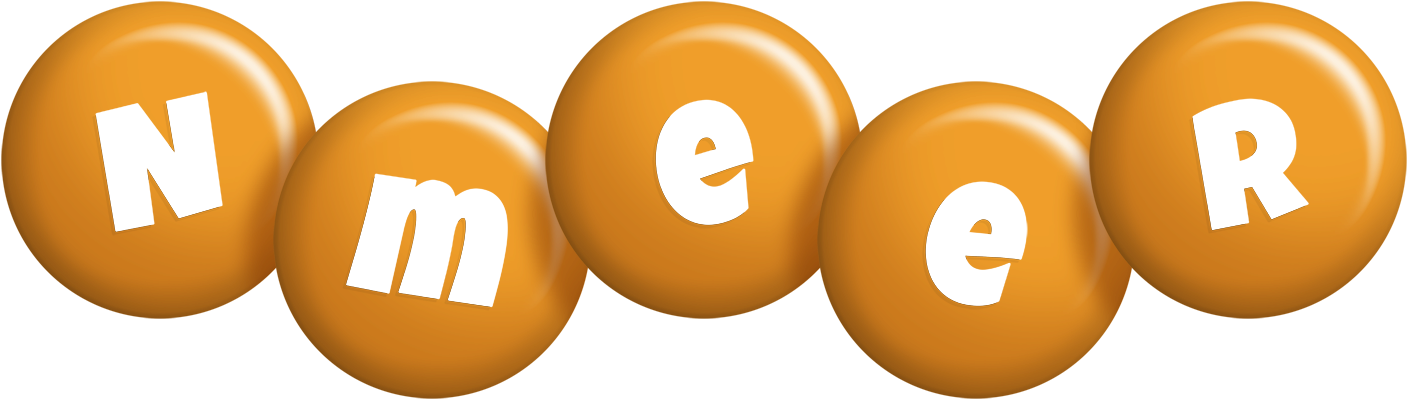 Nmeer candy-orange logo