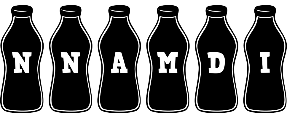 Nnamdi bottle logo