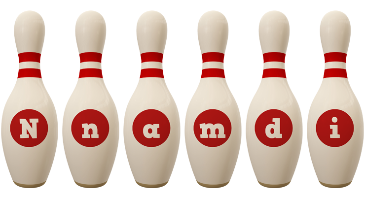 Nnamdi bowling-pin logo