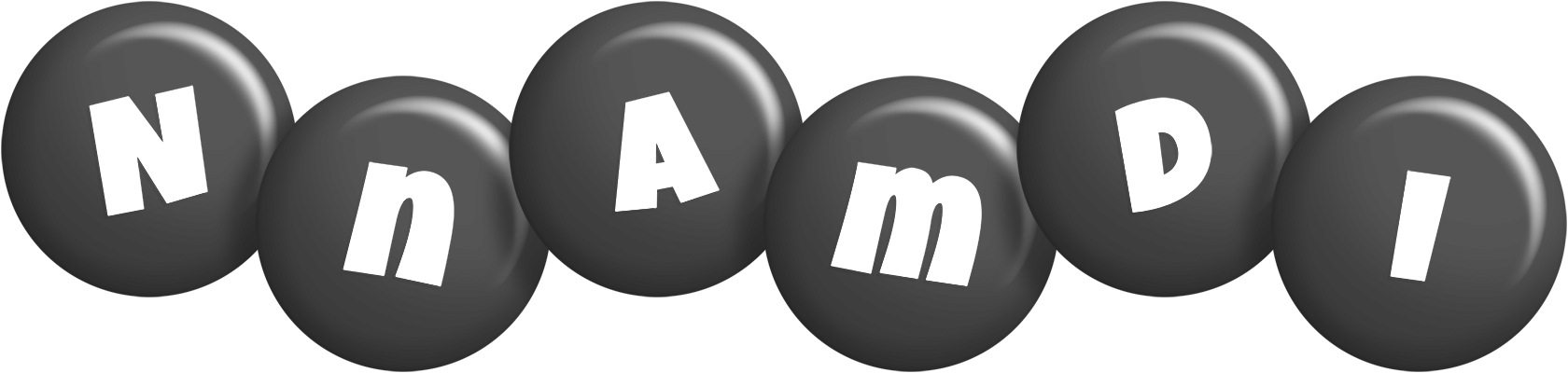 Nnamdi candy-black logo