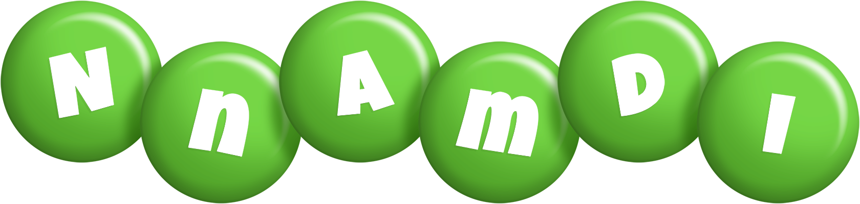 Nnamdi candy-green logo