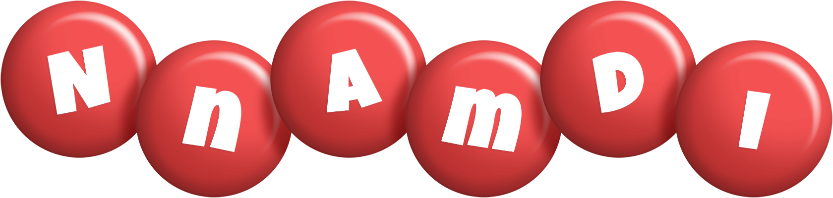 Nnamdi candy-red logo