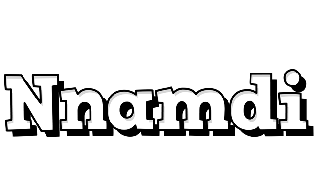 Nnamdi snowing logo