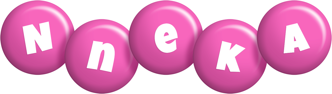 Nneka candy-pink logo