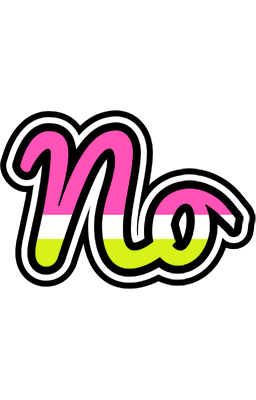 No candies logo