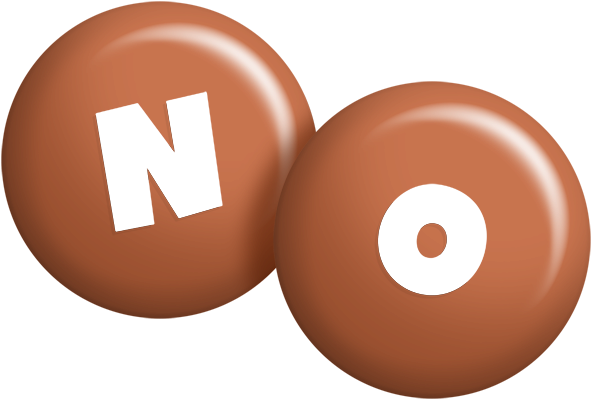 No candy-brown logo