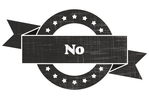 No grunge logo
