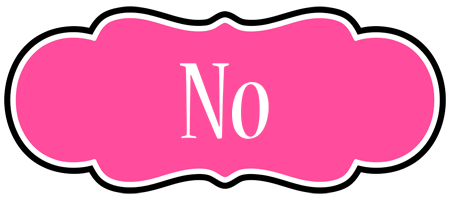 No invitation logo