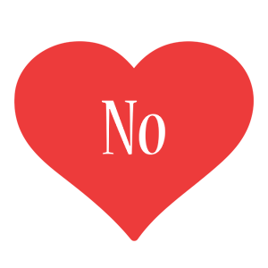 No love logo