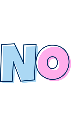 No pastel logo