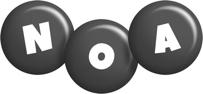 Noa candy-black logo
