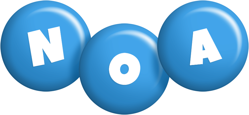 Noa candy-blue logo