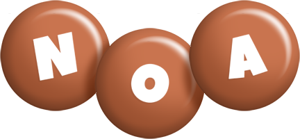 Noa candy-brown logo