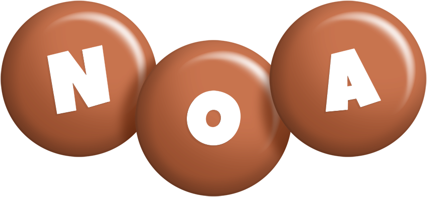 Noa candy-brown logo