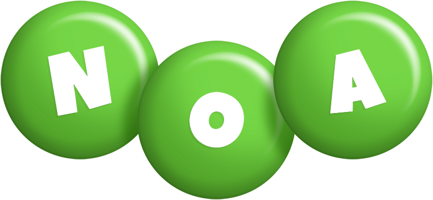 Noa candy-green logo