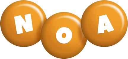 Noa candy-orange logo