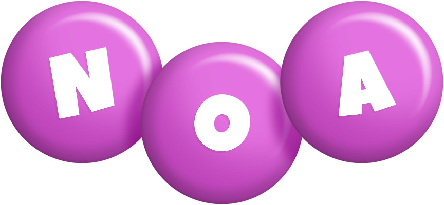 Noa candy-purple logo