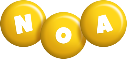 Noa candy-yellow logo
