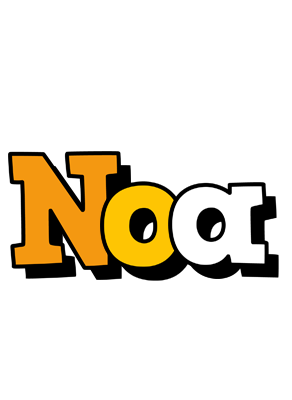 Noa cartoon logo