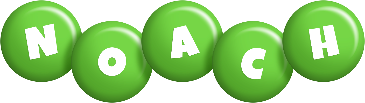 Noach candy-green logo