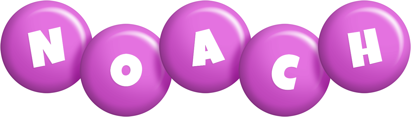 Noach candy-purple logo