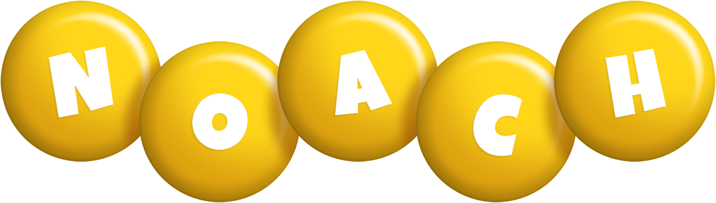 Noach candy-yellow logo