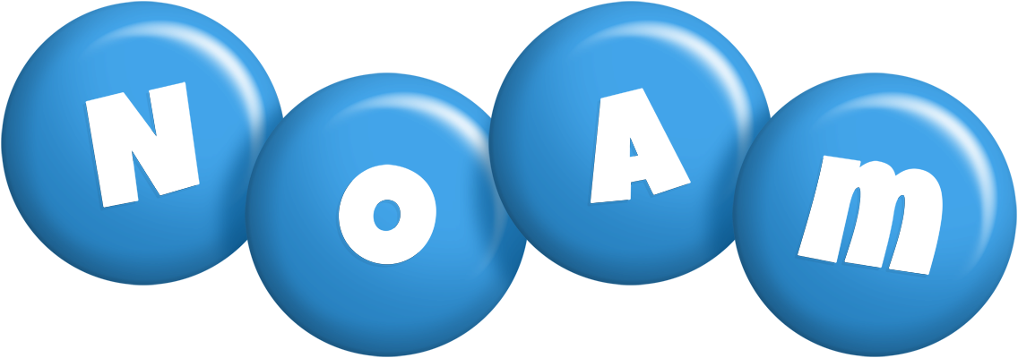 Noam candy-blue logo