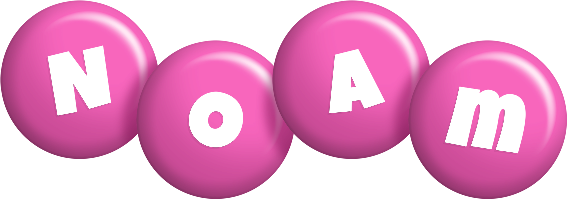 Noam candy-pink logo