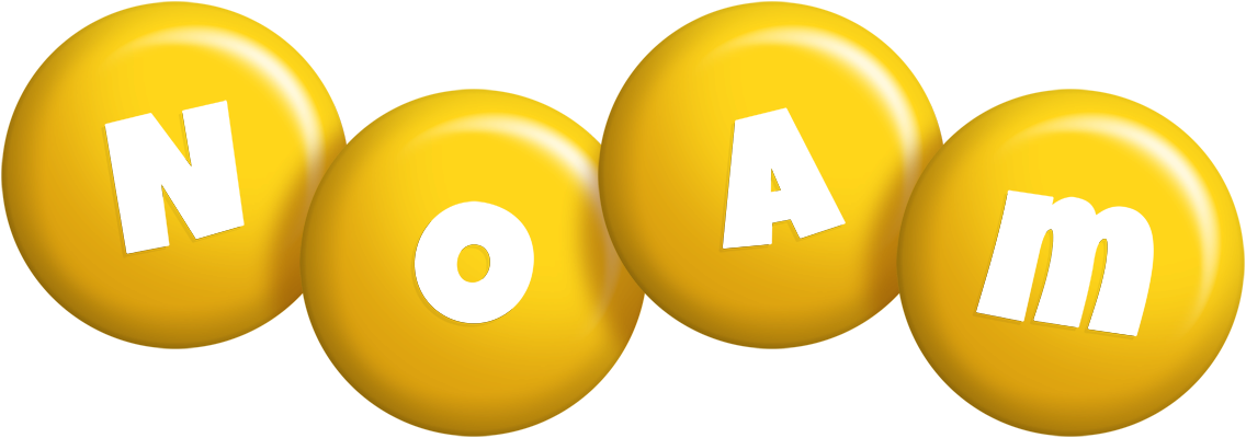 Noam candy-yellow logo