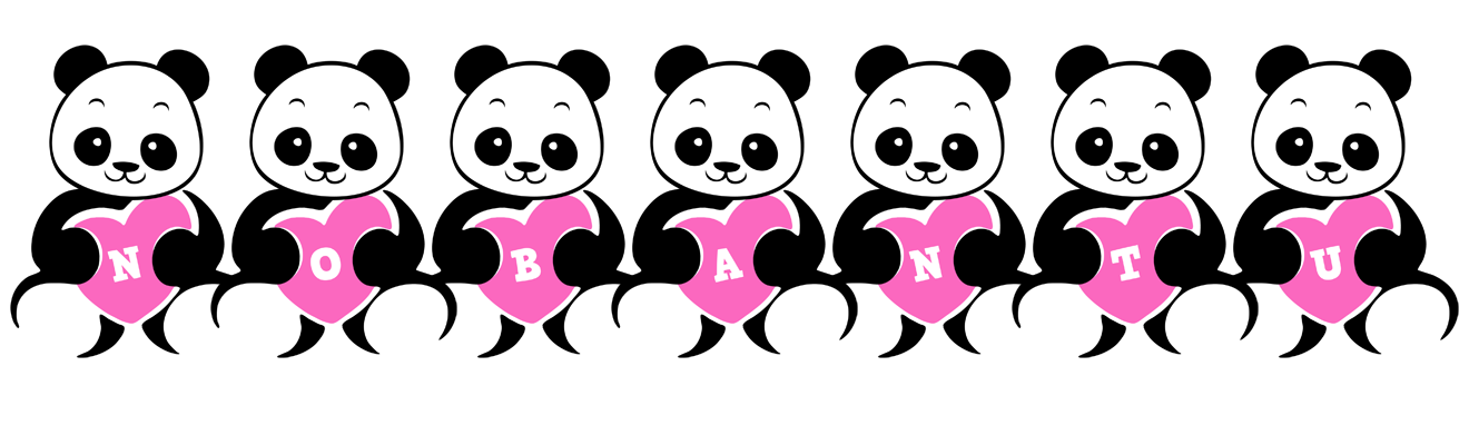 Nobantu love-panda logo