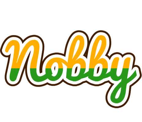 Nobby banana logo