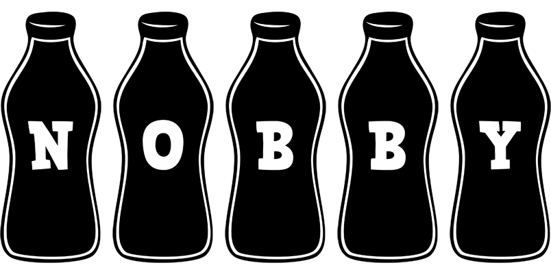 Nobby bottle logo