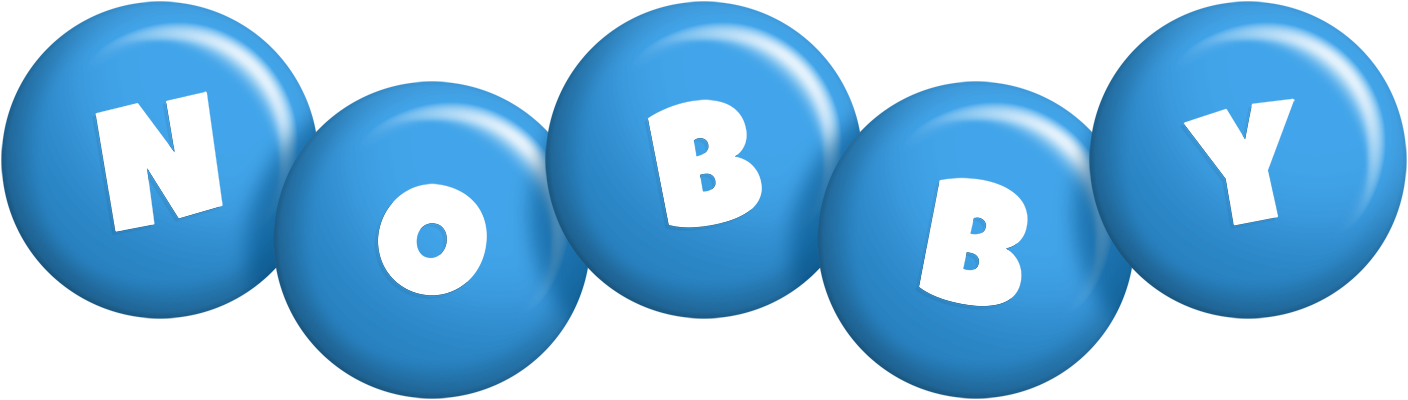 Nobby candy-blue logo