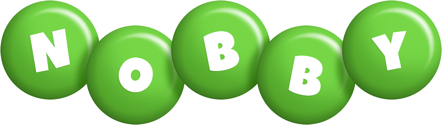 Nobby candy-green logo