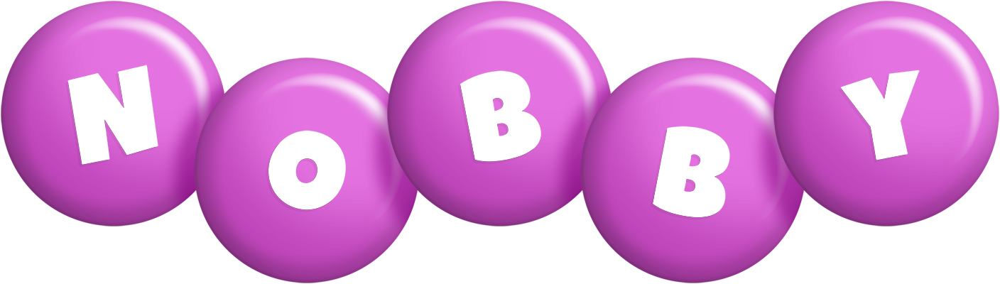 Nobby candy-purple logo