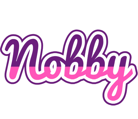 Nobby cheerful logo