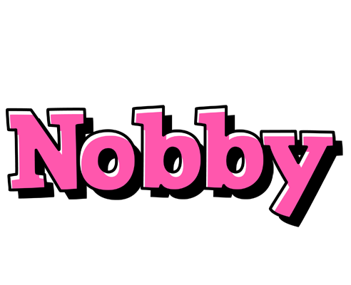 Nobby girlish logo