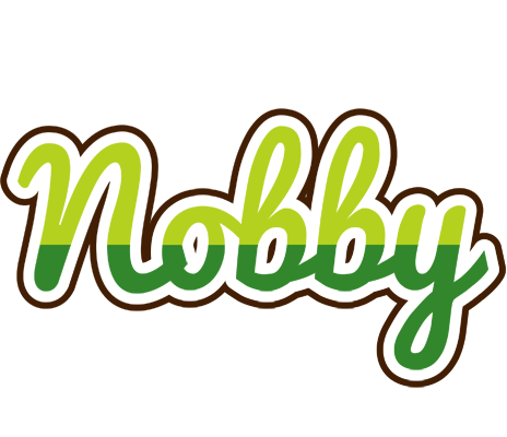 Nobby golfing logo