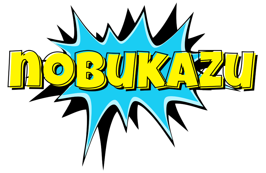 Nobukazu amazing logo