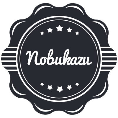 Nobukazu badge logo