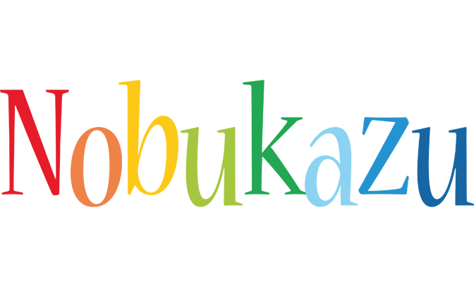 Nobukazu birthday logo