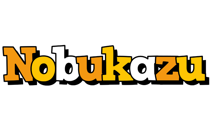 Nobukazu cartoon logo